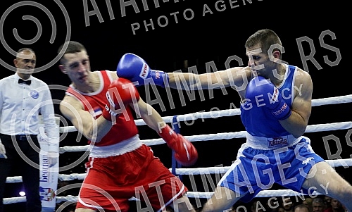 The Final of 60th boxing tournament Golden Glove held in Kombank arena.Finale 60. bokserskog turnira Zlatna rukavica odrzana u Kombank areni.