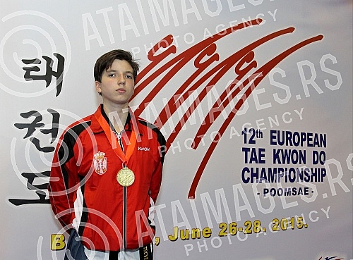 12. Prvenstvo Evrope u formama u tekvondou (12. European TAE KWON DO Championship - Poomsae) za sve uzrastne kategorije odrzano u Hali sportova na Novom Beogradu.