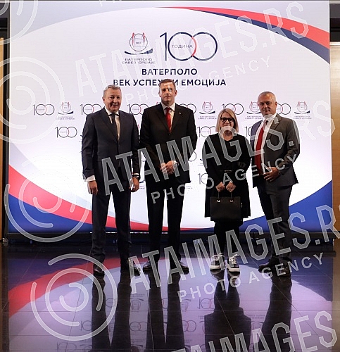 On the occasion of 100 years of water polo in Serbia, the Water Polo Association of Serbia organized a ceremonial academy at the Yugoslav Drama Theater.Povodom 100 godina vaterpolo sporta u Srbiji Vaterpolo savez Srbije je uprilicio svecanu akademi