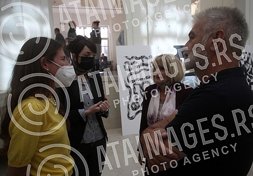 The Prime Minister of Serbia Ana Brnabic and the First Deputy Prime Minister and Minister of Education, Science and Technological Development Branko Ruzic attended the ceremony on the occasion of announcing a competition for the design of new buildin