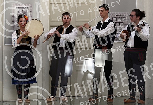 The Prime Minister of Serbia Ana Brnabic and the First Deputy Prime Minister and Minister of Education, Science and Technological Development Branko Ruzic attended the ceremony on the occasion of announcing a competition for the design of new buildin