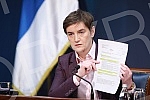 After the session of the Government of the Republic of Serbia, the Prime Minister of Serbia, Ana Brnabic, addressed the media.Po zavrsetku sednice Vlade Republike Srbije predsednica Vlade Srbije Ana Brnabic obratila se medijima.