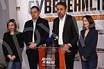 A press conference was held at the headquarters of the Dosta je bilo movement, at which an analysis of the results of the referendum on changing the Serbian Constitution was presented and it was announced that  movement would file criminal charges fo