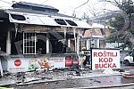 Fast food restaurant Barbecue near Bucko burned down in a fire.Restoran brze hrane Rostilj kod Bucka izgoreo je u pozaru.