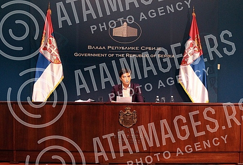 After the session of the Government of the Republic of Serbia, the Prime Minister of Serbia, Ana Brnabic, addressed the media. Po zavrsetku sednice Vlade Republike Srbije predsednica Vlade Srbije Ana Brnabic obratila se medijima. 