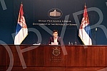 After the session of the Government of the Republic of Serbia, the Prime Minister of Serbia, Ana Brnabic, addressed the media. Po zavrsetku sednice Vlade Republike Srbije predsednica Vlade Srbije Ana Brnabic obratila se medijima. 