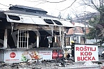 Fast food restaurant Barbecue near Bucko burned down in a fire.Restoran brze hrane Rostilj kod Bucka izgoreo je u pozaru.