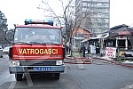 Fast food restaurant Barbecue near Bucko burned down in a fire.Restoran brze hrane Rostilj kod Bucka izgoreo je u pozaru.