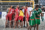 Euro Beach Soccer Cup 2016, quarter final game between Serbia and Hungary.Utakmica cetvrtfinala Evropskog kupa u fudbalu na pesku izmedju Srbije i Madjarske.