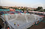 Euro Beach Soccer Cup 2016, quarter final game between Serbia and Hungary.Utakmica cetvrtfinala Evropskog kupa u fudbalu na pesku izmedju Srbije i Madjarske.