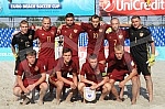 Euro Beach Soccer Cup 2016, quarter final game between  Russia and Ukraine.Utakmica cetvrtfinala Evropskog kupa u fudbalu na pesku izmedju Rusije i Ukrajine.