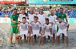 Euro Beach Soccer Cup 2016, quarter final game between Serbia and Hungary.Utakmica cetvrtfinala Evropskog kupa u fudbalu na pesku izmedju Srbije i Madjarske.