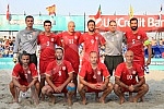 Euro Beach Soccer Cup 2016, quarter final game between Serbia and Hungary.Utakmica cetvrtfinala Evropskog kupa u fudbalu na pesku izmedju Srbije i Madjarske.