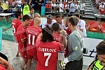 Euro Beach Soccer Cup 2016, quarter final game between Serbia and Hungary.Utakmica cetvrtfinala Evropskog kupa u fudbalu na pesku izmedju Srbije i Madjarske.