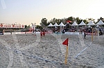 Euro Beach Soccer Cup 2016, quarter final game between Serbia and Hungary.Utakmica cetvrtfinala Evropskog kupa u fudbalu na pesku izmedju Srbije i Madjarske.