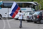  A rally in support of Russia was organized in Nis under the name 