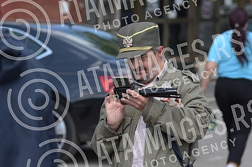  A rally in support of Russia was organized in Nis under the name 