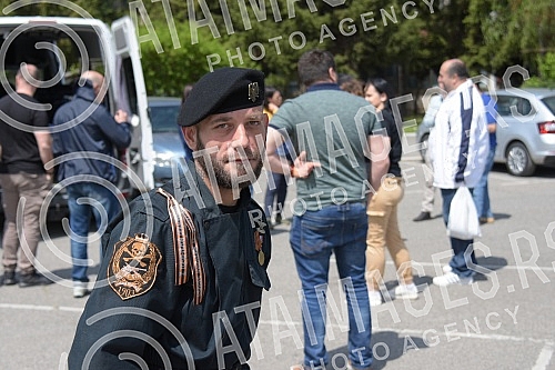  A rally in support of Russia was organized in Nis under the name 