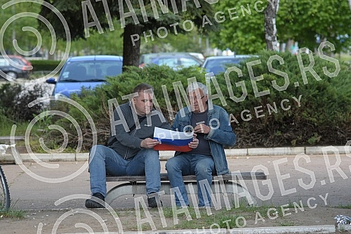  A rally in support of Russia was organized in Nis under the name 