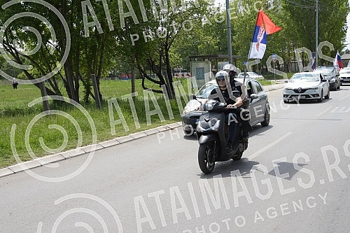  A rally in support of Russia was organized in Nis under the name 