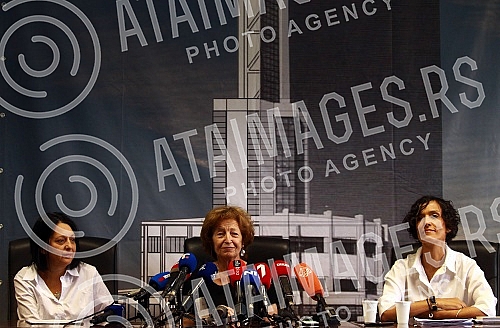 The press conference where the first phase of the reconstruction, adaptation and renovation of the Central Tower building in the Old Fair complex in Belgrade was presented was held in the working rooms of the Old Fair Memorial Center.Konferencija z