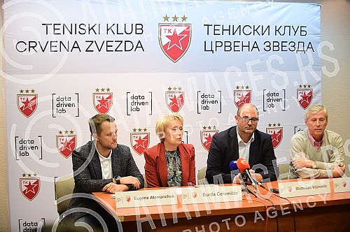 The press conference 