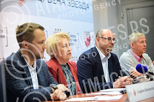 The press conference 