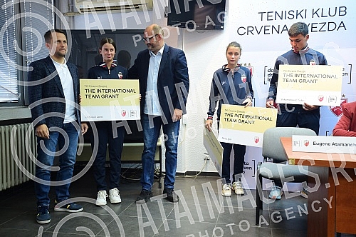 The press conference 