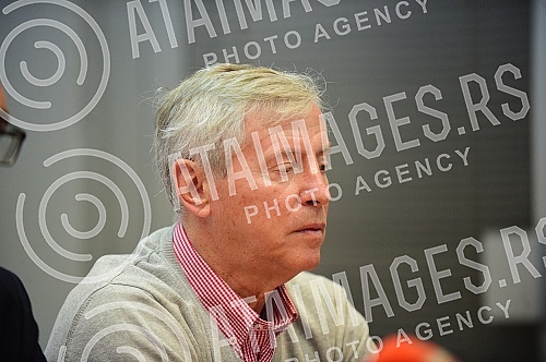 The press conference 