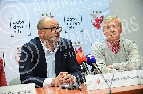 The press conference 