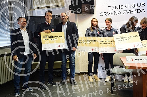 The press conference 