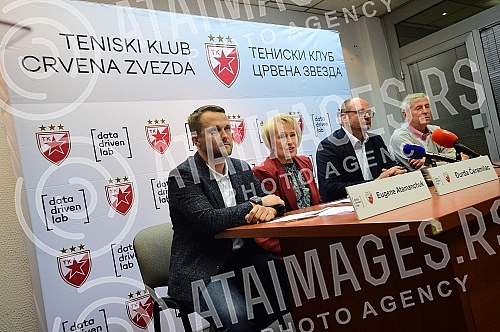 The press conference 