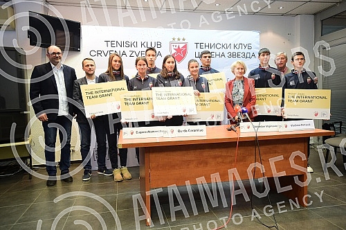 The press conference 