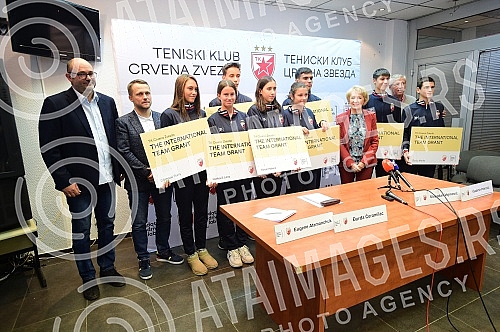 The press conference 