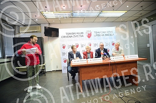 The press conference 