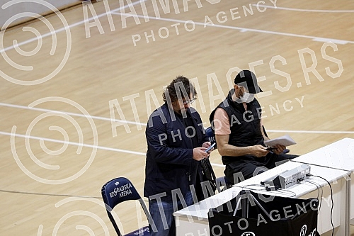 Andrea Trinchieri arrived in Serbia from Italy last night, and with the confirmation of the test at COVID-19, he received approval to be able to move around Serbia and hold trainings for Partizan basketball players, and the first training has already