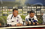 Konferencija za medije pred utakmicu drugog kola kvalifikacija za Ligu Evrope u Kluzu (Cluj - Napoca, Romania) izmedju CFR 1907 CLUJ - FK Jagodina