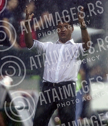 Utakmica drugog kola kvalifikacija za Ligu evrope izmedju FK Cukaricki i SV Grodig (Austria) na stadionu FK ukaricki na Banovom brdu
