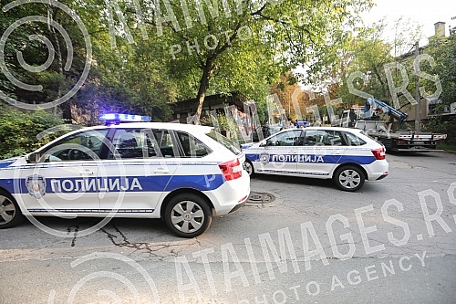 The motorcycle driver in Drajzer died after a collision with the vehicle of the Serbian Army.Motociklista u Drajzerovoj poginuo posle sudara sa vozilom Vojske Srbije.