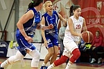 Utakmica 6. kola Prve Zenske Lige Srbije izmedju ZKK Crvena Zvezda i ZKK Student odigrana u hali Basket City. 