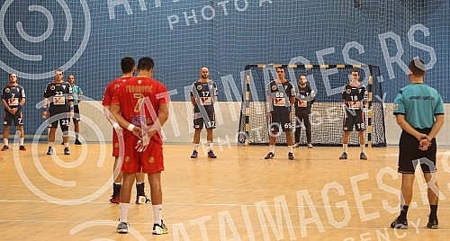 Utakmica SUper Kup-a Srbije u Rukometu odigrana u Arandjelovcu - SC Sumadija izmedju RK Vojvodina (Novi Sad) i RK Spartak (Subotica). 