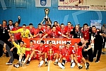 Utakmica SUper Kup-a Srbije u Rukometu odigrana u Arandjelovcu - SC Sumadija izmedju RK Vojvodina (Novi Sad) i RK Spartak (Subotica). 