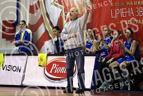 Utakmica 6. kola Prve Zenske Lige Srbije izmedju ZKK Crvena Zvezda i ZKK Student odigrana u hali Basket City. 