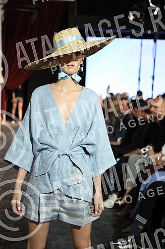 49th Belgrade Fashion Week - socially responsible fashion show What is your worldview? whose goal is to raise public awareness about eye and retinal diseases that lead to visual disturbances, but also about the importance of ophthalmic preventive exa