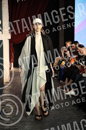 49th Belgrade Fashion Week - socially responsible fashion show What is your worldview? whose goal is to raise public awareness about eye and retinal diseases that lead to visual disturbances, but also about the importance of ophthalmic preventive exa
