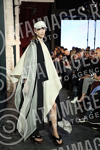 49th Belgrade Fashion Week - socially responsible fashion show What is your worldview? whose goal is to raise public awareness about eye and retinal diseases that lead to visual disturbances, but also about the importance of ophthalmic preventive exa