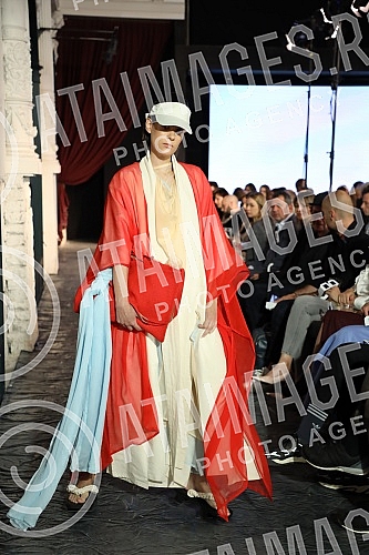 49th Belgrade Fashion Week - socially responsible fashion show What is your worldview? whose goal is to raise public awareness about eye and retinal diseases that lead to visual disturbances, but also about the importance of ophthalmic preventive exa