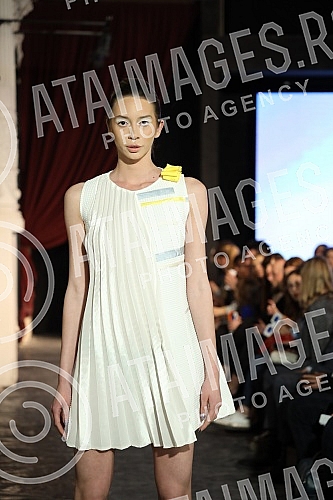 49th Belgrade Fashion Week - socially responsible fashion show What is your worldview? whose goal is to raise public awareness about eye and retinal diseases that lead to visual disturbances, but also about the importance of ophthalmic preventive exa