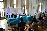 Press conference on the occasion of the first Serbian edition of the competition for sustainable cities of the Eco-Municipality, initiated by the French Embassy in Serbia.Konferencija za medije povodom pprvog srpskog izdanje konkursa za odrzive gra