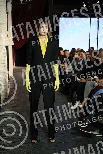 49th Belgrade Fashion Week - socially responsible fashion show What is your worldview? whose goal is to raise public awareness about eye and retinal diseases that lead to visual disturbances, but also about the importance of ophthalmic preventive exa